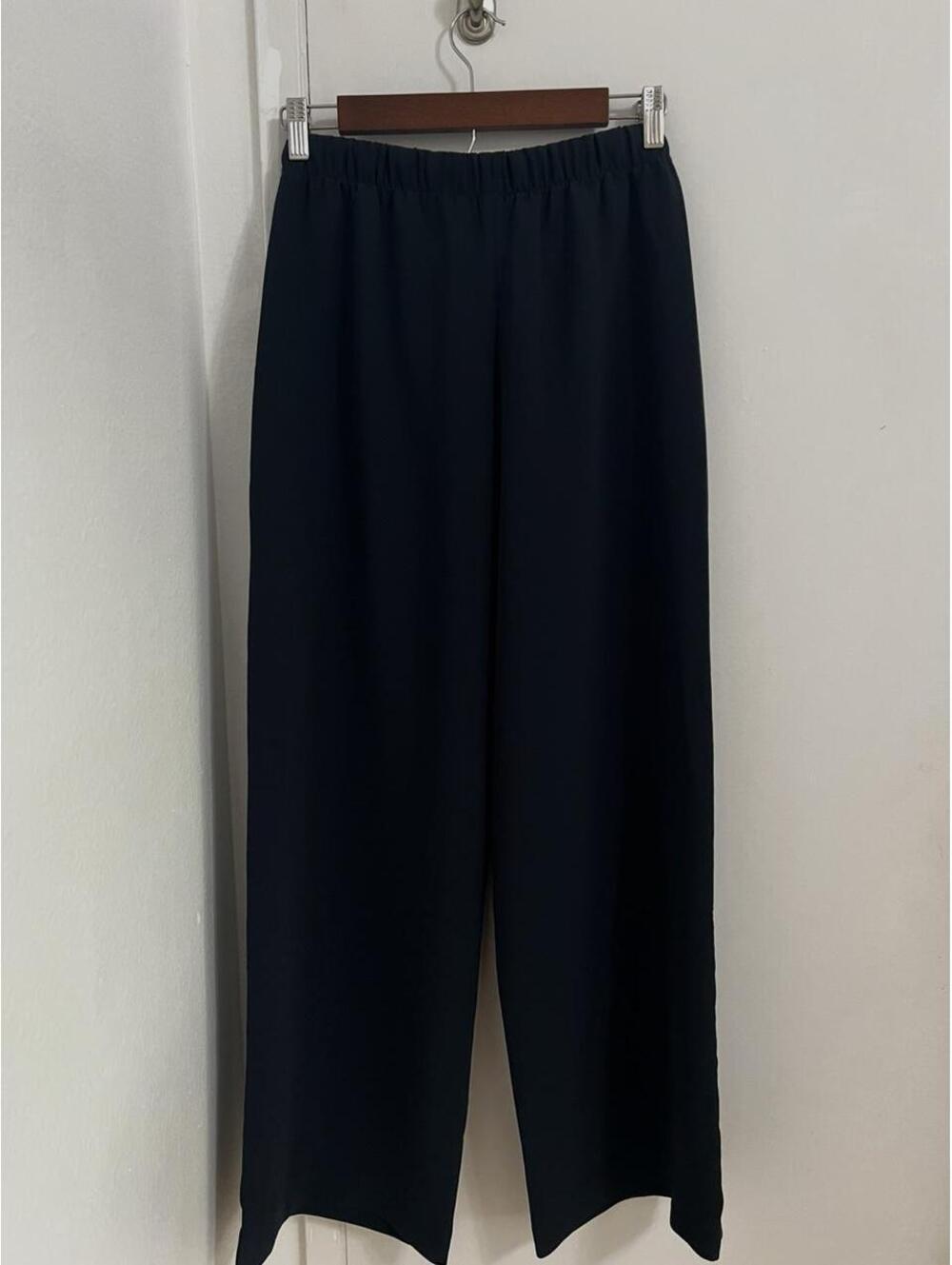 Aritzia Lodge Pants - Crepette | Dark Night Navy | Size S Regular - Picture 3 of 4